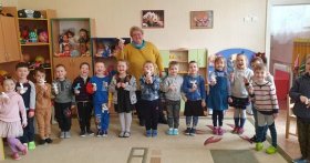 Майстер-клас для дітей середньоі групи від пані Галини. 